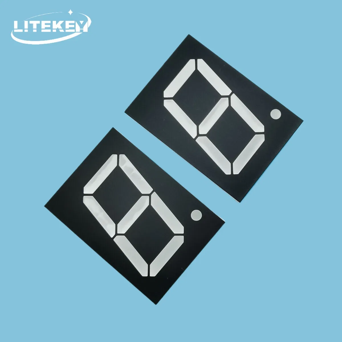 ODM OEM 1 Inch Dual Color 1 Digit 7 Segment LED Display with RoHS