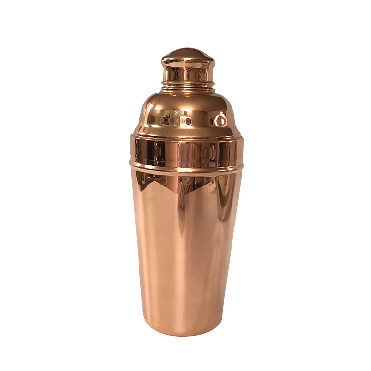 Шейкер для коктейлей металлический Premium Gold/Copper