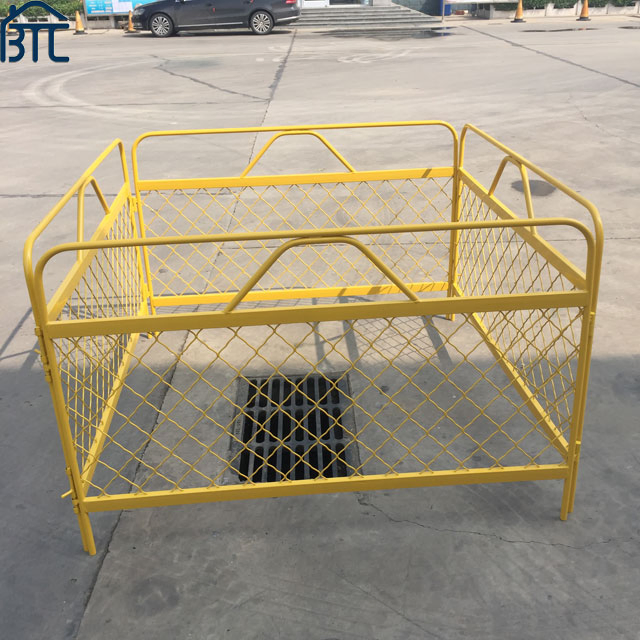Public Safety Manhole Mesh Guards