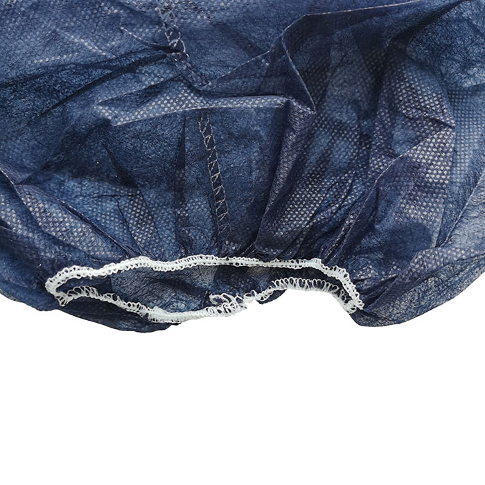 Disposable PP Dark Blue Customized Astrocap Hygiene Non-Woven Balaclava with Face Mask