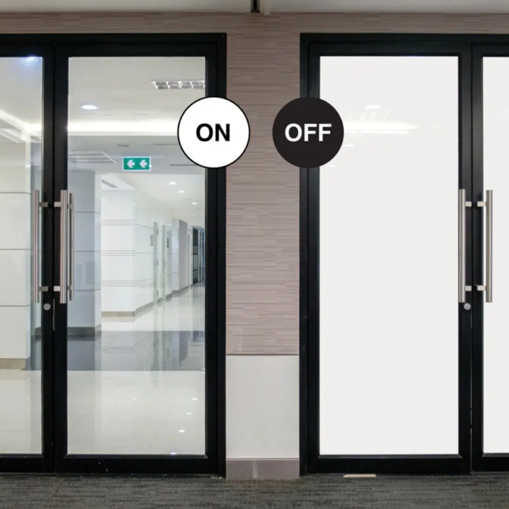 China CE Standard Factory Price Pdlc Dgu Electric Smart Insulated Double Glazing Glazed Decorative Laminated Safety Glass Tempered Glass