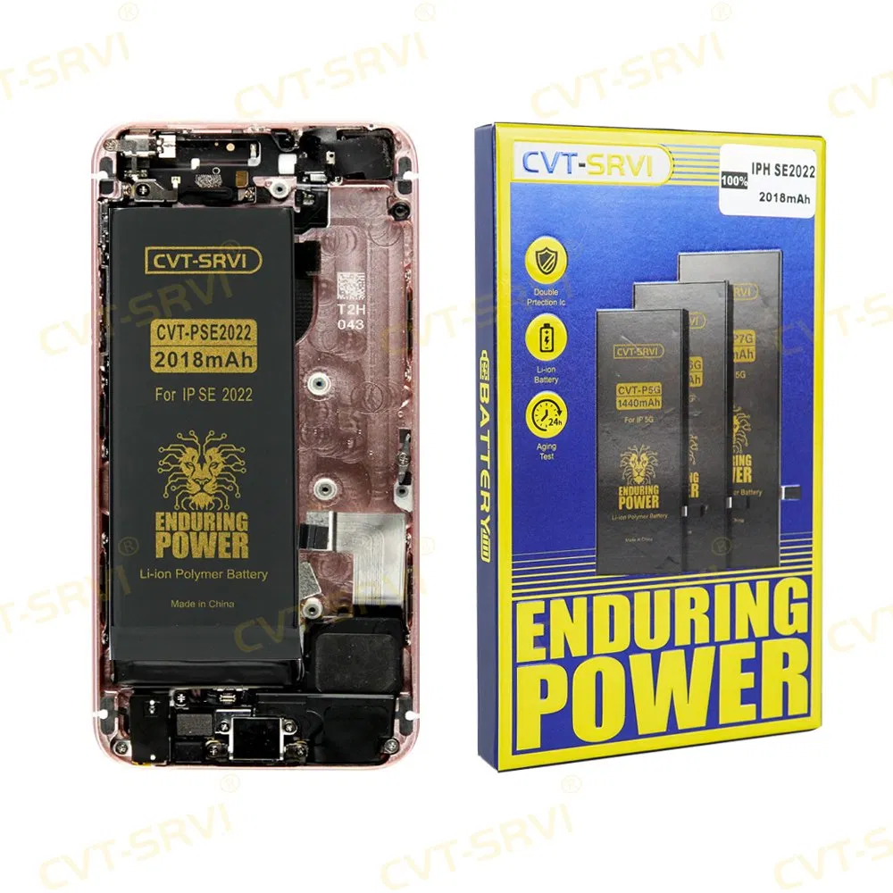 Wholesale CVT-Srvi Bateria De Alta Calidad Mobile Phone Li-ion Polymer Battery for iPhone Se2022/X/Xr/Xs/15/14/13/12/12 PRO/11PRO Max