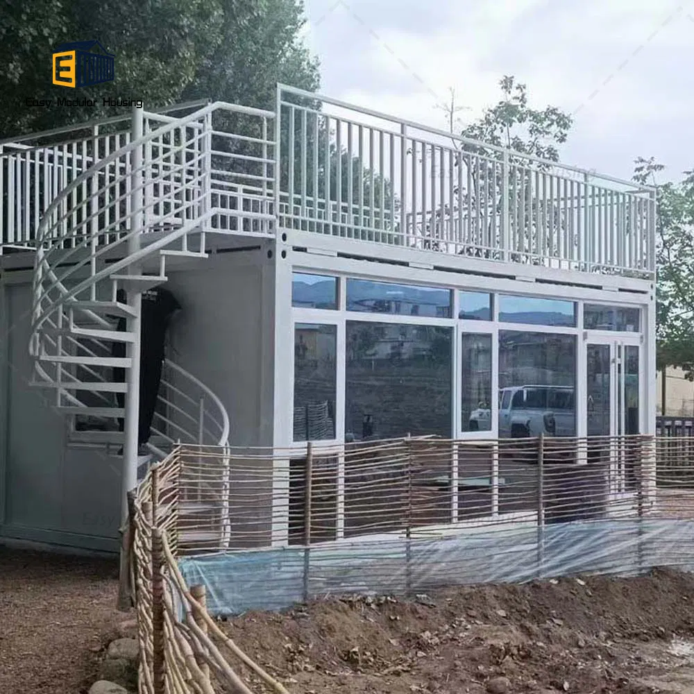 Resort Wood Prefab Container House Modular Home Factory Price Collapsible Philippines Caravans