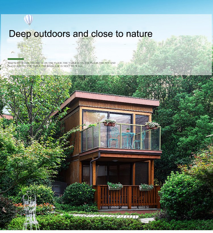 Custom SPF Engineered Wood Portable House Ecological Wooden House UK Wooden Prefabricated Houses Prices