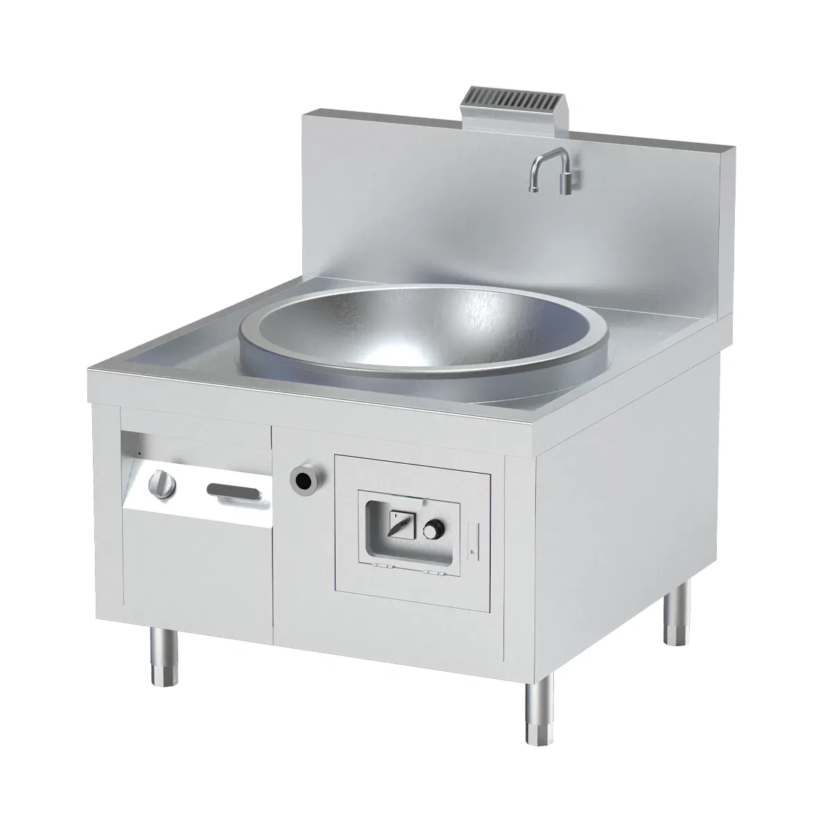100cm Commercial Stainless Steel Gas Stove for Restaurants