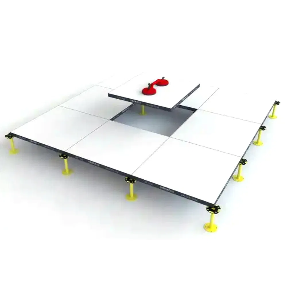 Перфорированная антистатическая панель для пола в серверных