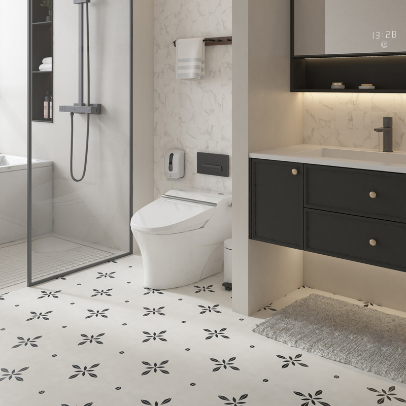 Firebrick Heat Insulation Jla Netural Box and Wooden Pallet Ceramic Flower Floor Tile