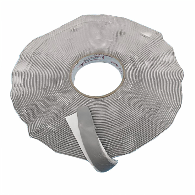 Thick Butyl Seal Tape Gray Weather-Resistant Repair Tape for RV, Trailer, Boat, Glass, Home, Window Sealing