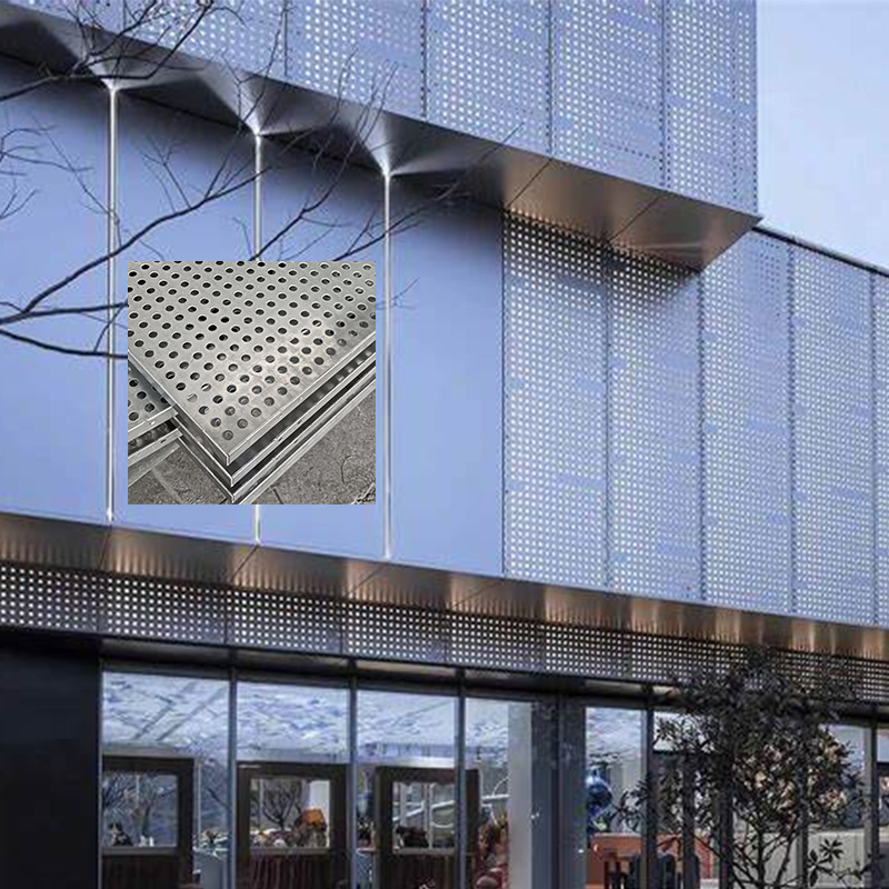 Building Material Decorative Metal Facade Panels