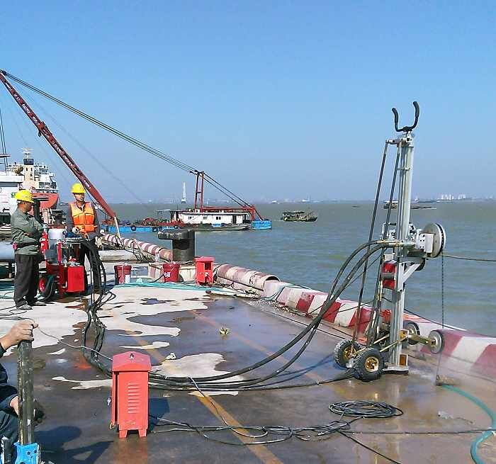 Hot Selling 22kw Diamond Wire Saw Rope Wire Saw for Stone Cutting