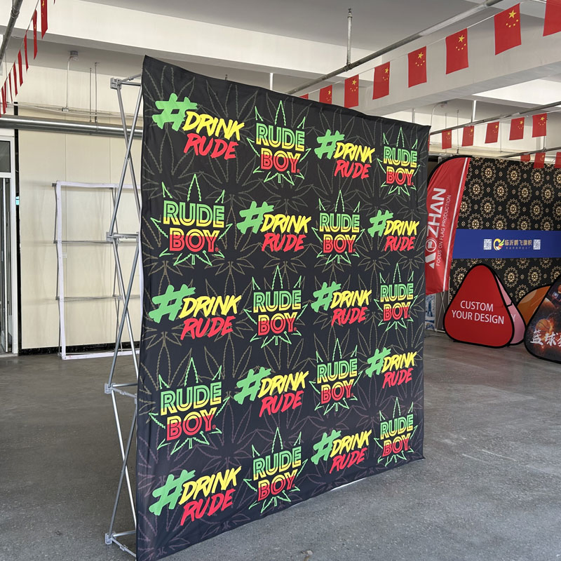 Quick Assembly Exhibition Stand Kit - Lightweight Aluminum Alloy Frame