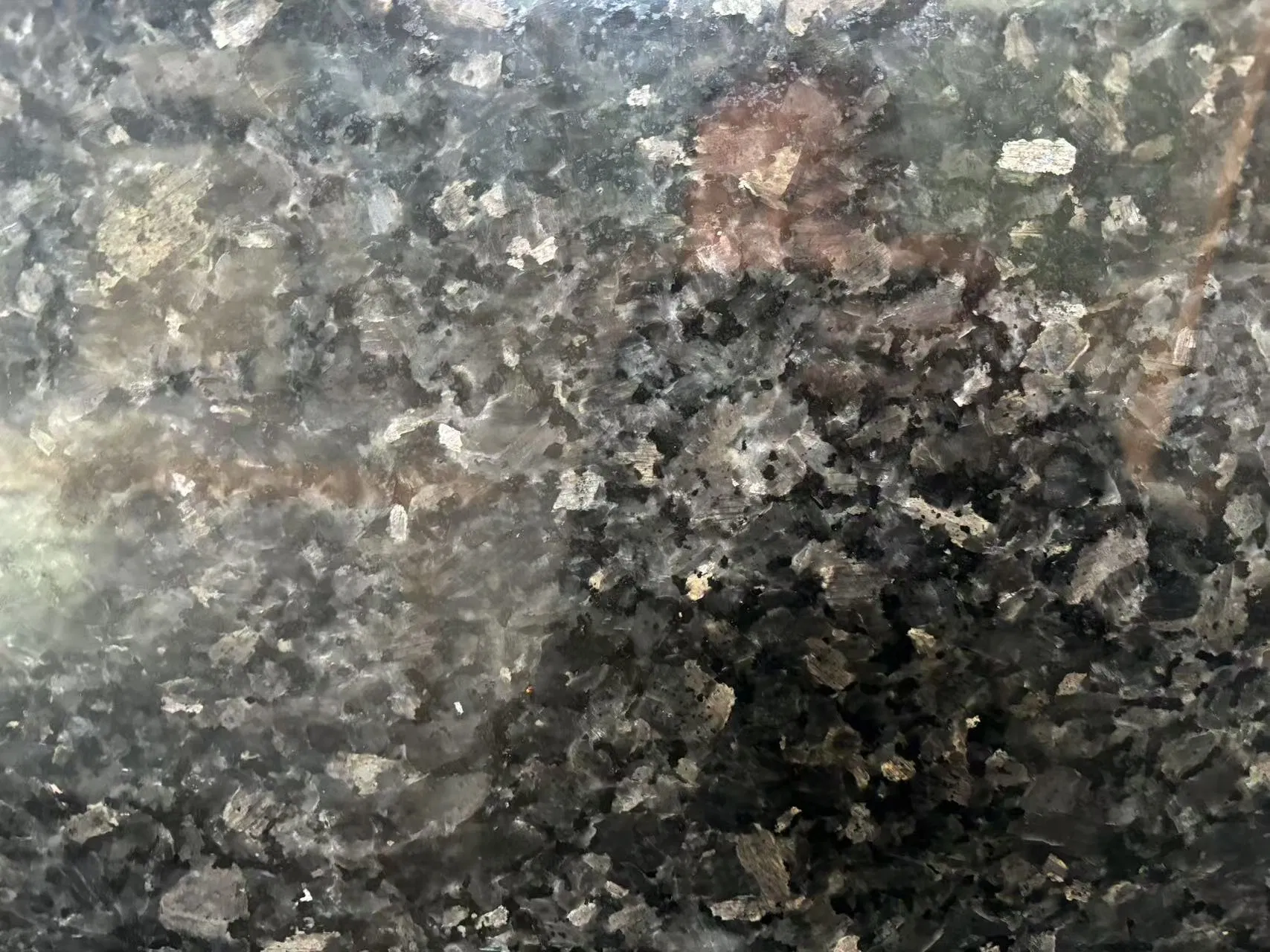 Silver Pearl Natural Stone Granite Decoration Material for Wall Cladding Kitchen Countertop