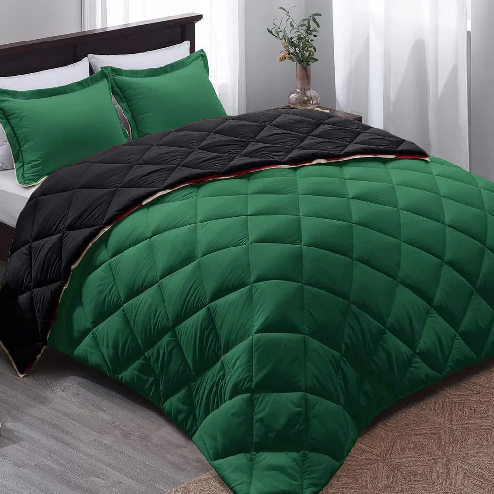 100 Polyester Microfiber Alternative Filling Warm Quilts Duvet