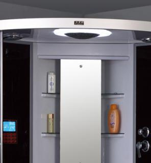 2023 Tempered Sliding Glass Corner Portable Shower Room for Wholesales