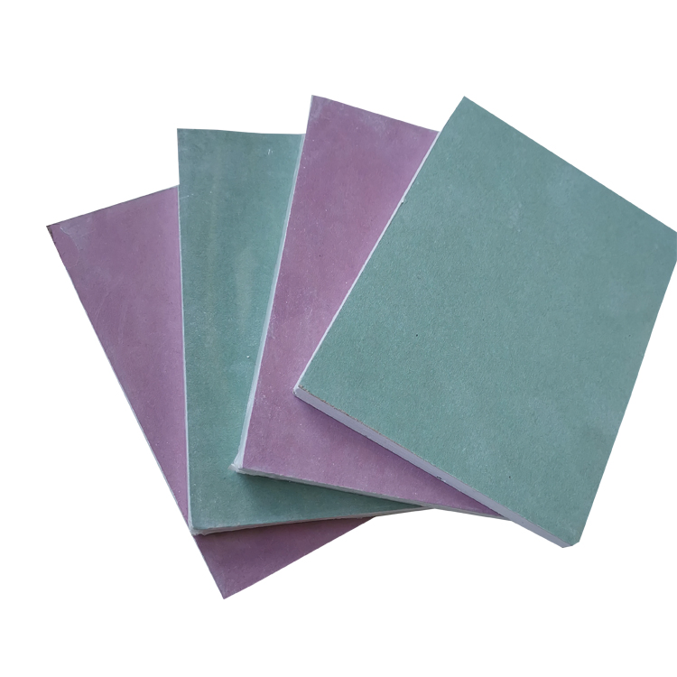 9mm 12mm Moistureproof Paper Sheetrock Drywall Plasterboards for Ceiling Tile Decoration