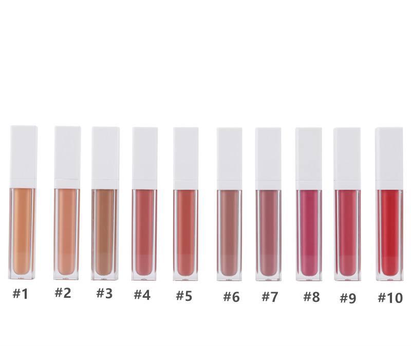 Low MOQ Custom Logo Lip Stick Vegan Cruelty Free Waterproof Long Lasting Private Label Matte Liquid Lipstick