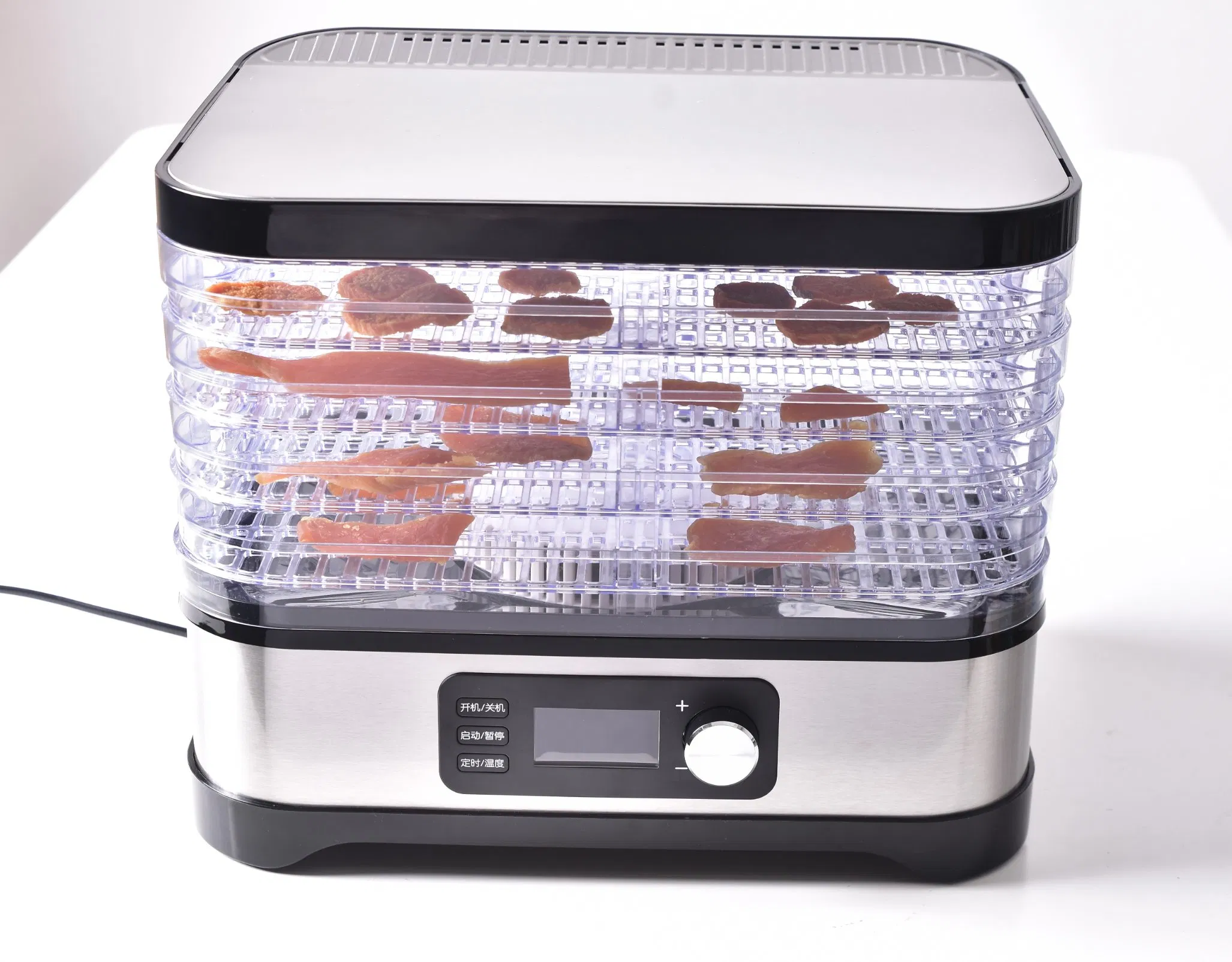 Compact Fruit Drying Machine with Timer for Quick Snack Preparation