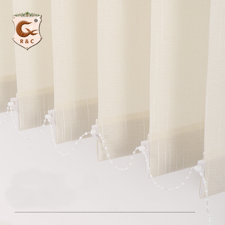 Wholesale Customized Size Indoor Manual Window Blackout Vertical Blinds