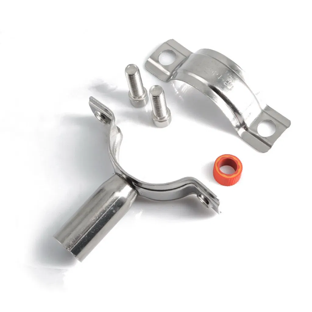 Sanitary Stainless Steel Food Industry Pipe Clamp Pipe Holder