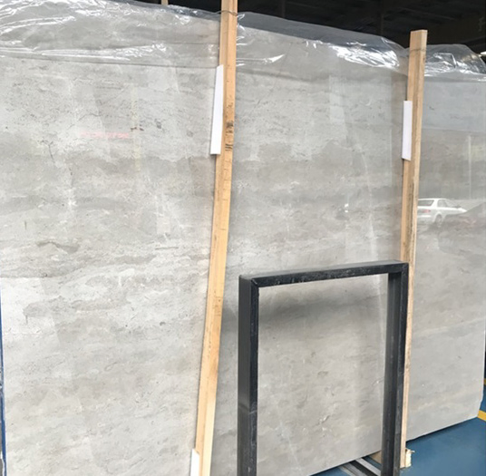 Popular Natural Grey Marble/Caesar Grey Marble Slab and Tile for Hotel Wall Floor Decorate