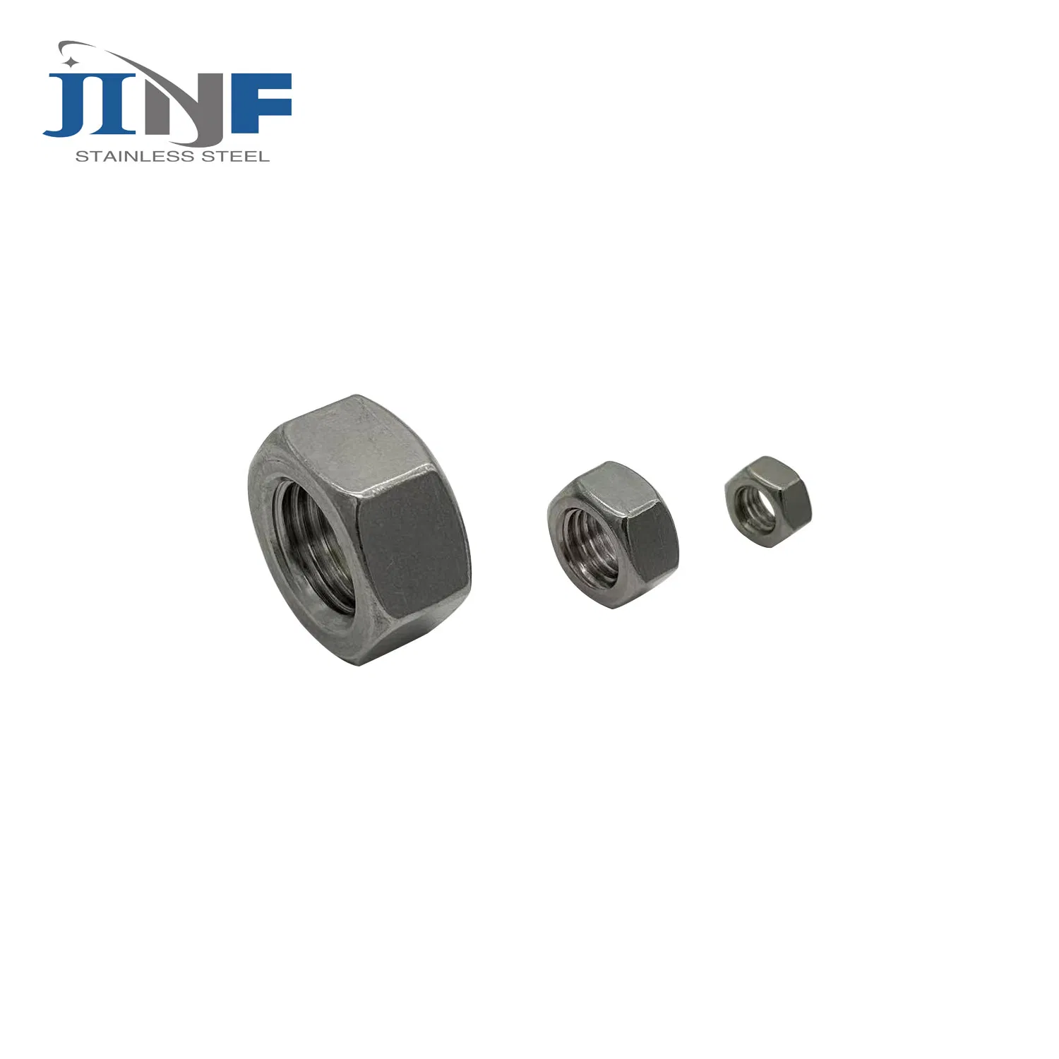 Stainless Steel 201 304 316 Hex Nut/Flange Nut/Long Nut/Cap Nut/Lock Nut