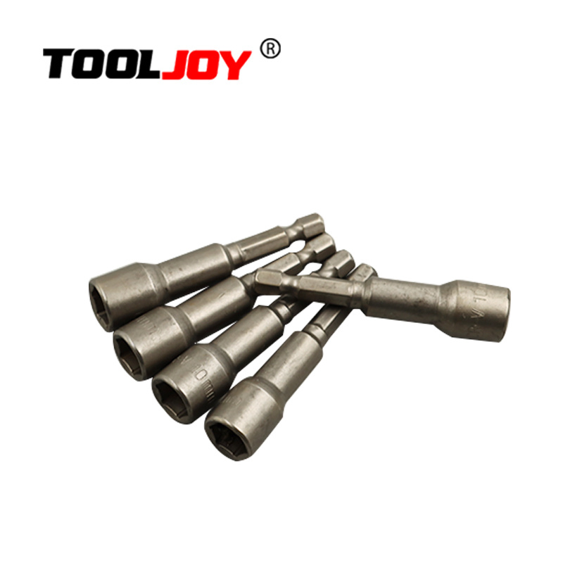 Repairing Tool Kit Power Nut Setter Drill Bit Set 1/4" Hex Socket Adapter Bolt Nut Drivers