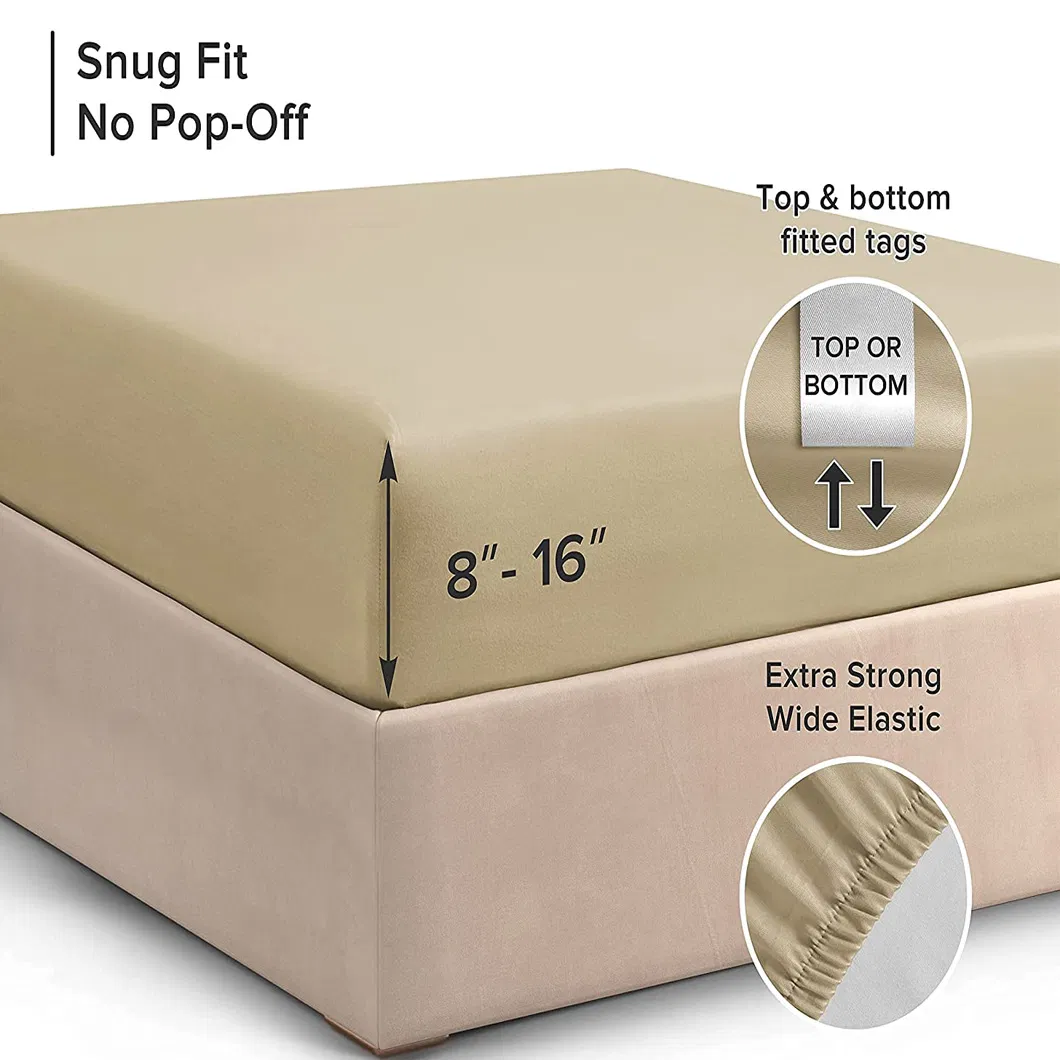 Allergen Waterproof Allergy Mattress Cover Full King Twin Size Mattress Protectors Cover