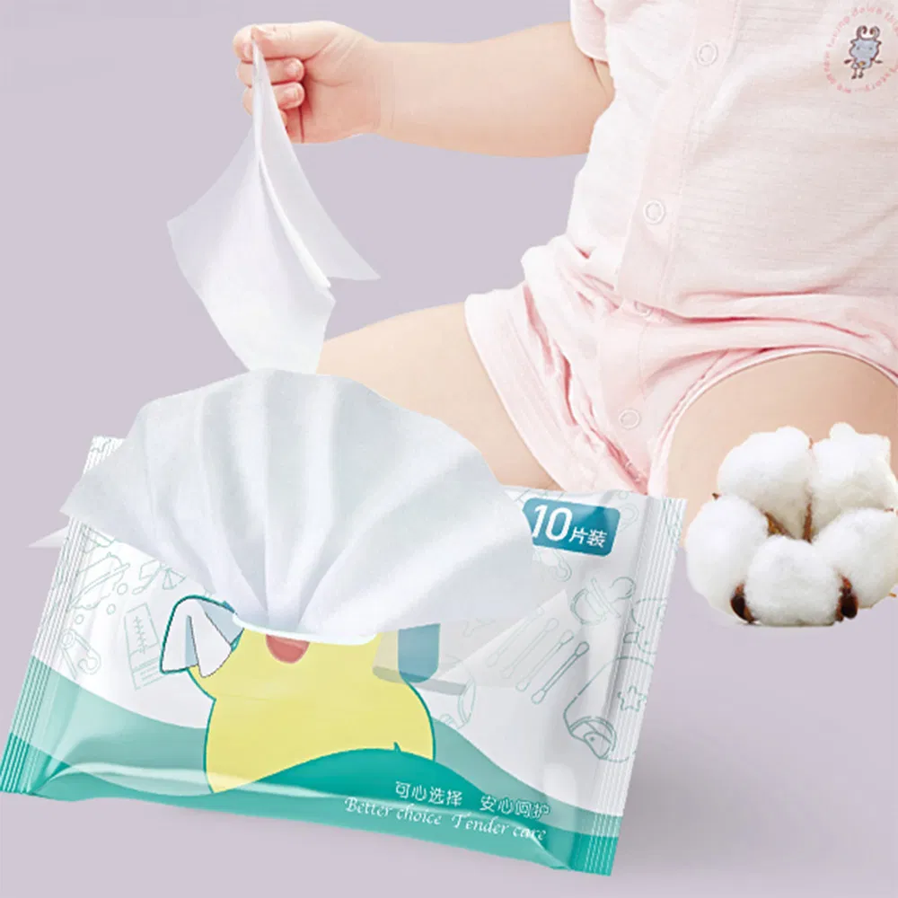 Barrel Packing Single Sachet Portable Neutral Package Travel Boxed Plastic Package Lid Wet Wipes