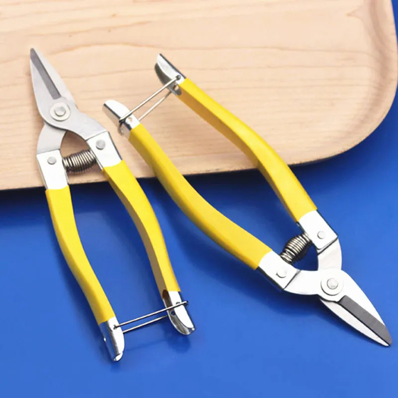 Wholesale Pruning Shears Garden Bypass Anti-Slip Grip Hand Tree Branch Trimming Graft Scissors for Garden