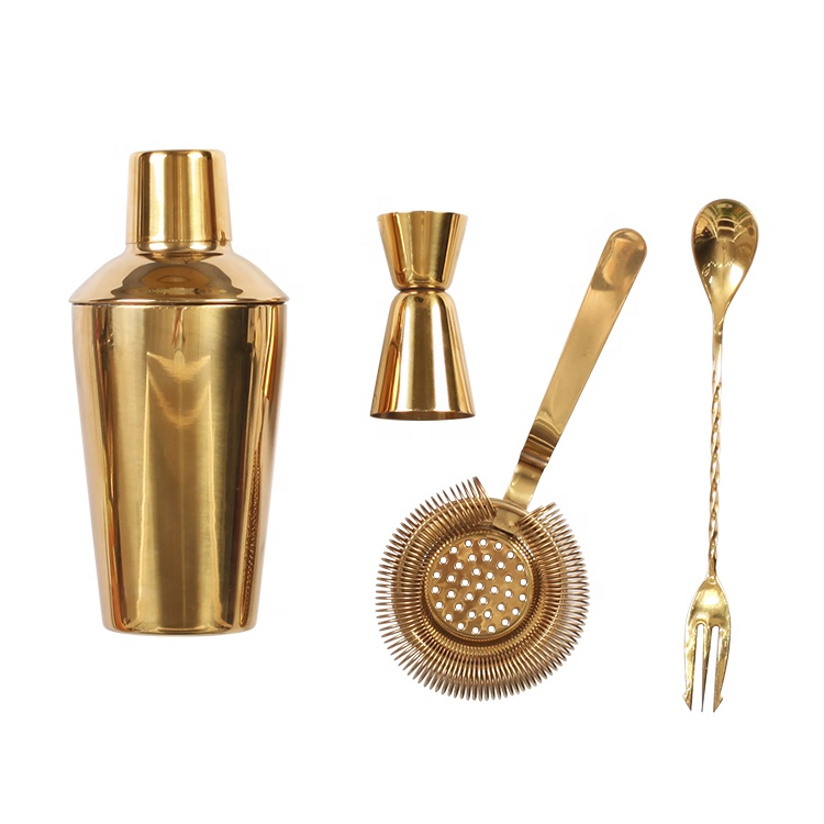 Шейкер для коктейлей с длинной ручкой, нержавеющая сталь