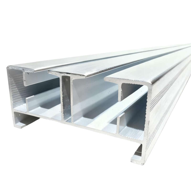 Theater Custom Sturdy and Durable Double-Groove Bi-Parting Stage Aluminum Alloy Curtain Track