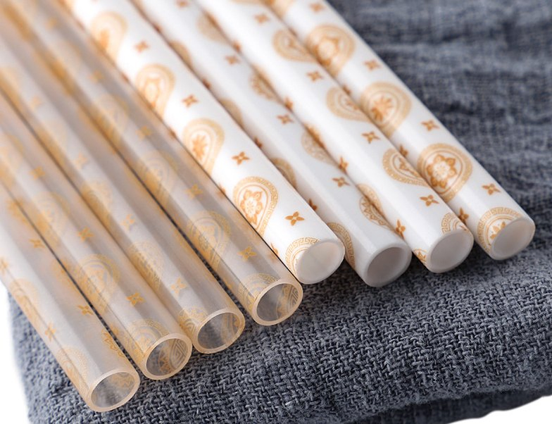 High Quality Printing Straw PP Dinking Straw for Promotion Gift