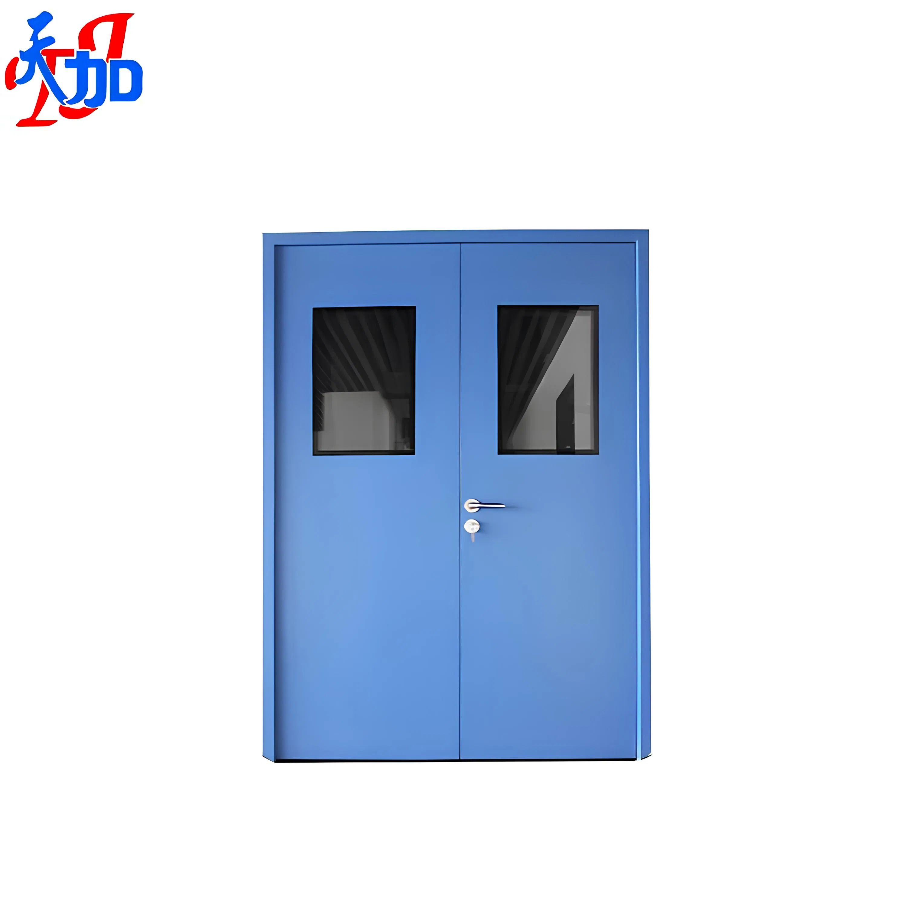 Strong Airtightness, Excellent Sound Insulation, Impact-Resistant, Durable, Easy to Clean, Various Styles Cleanroom Steel Door