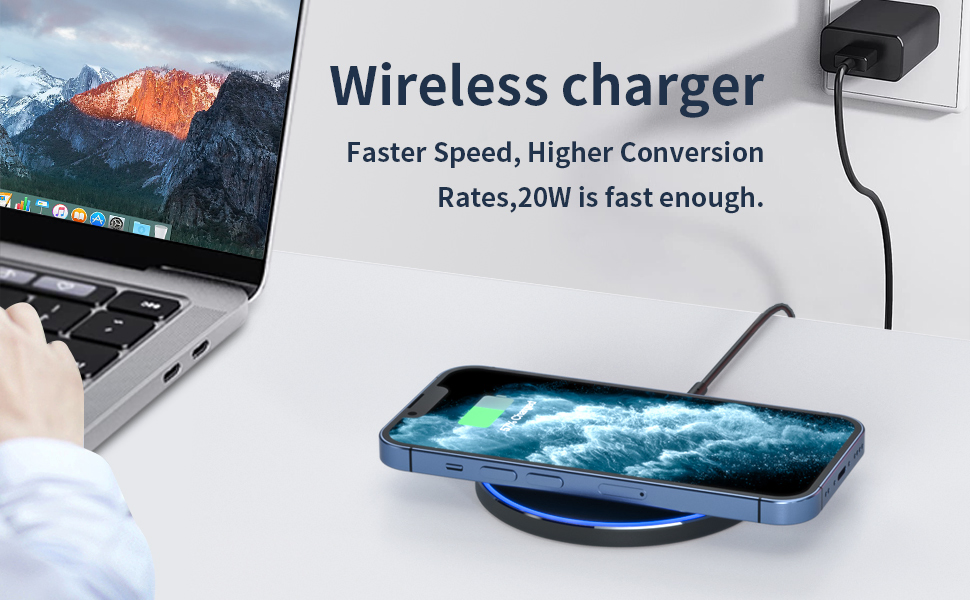 Беспроводная зарядная панель Fast DH-16 15W