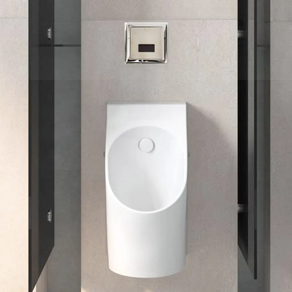 Wall-Mounted Automatic Toilet Flush Sense Type Touchless Urinal Sensor Flusher Valve