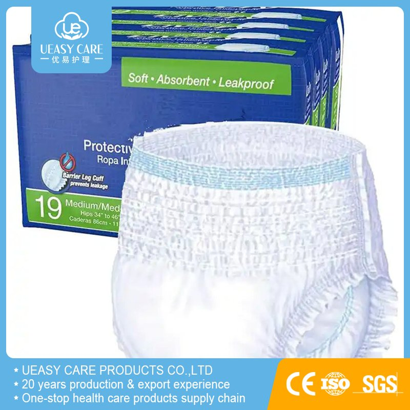 Ultra Thick Adult Diapers for Elderly Price Top Quality Colorful Baby Diaper