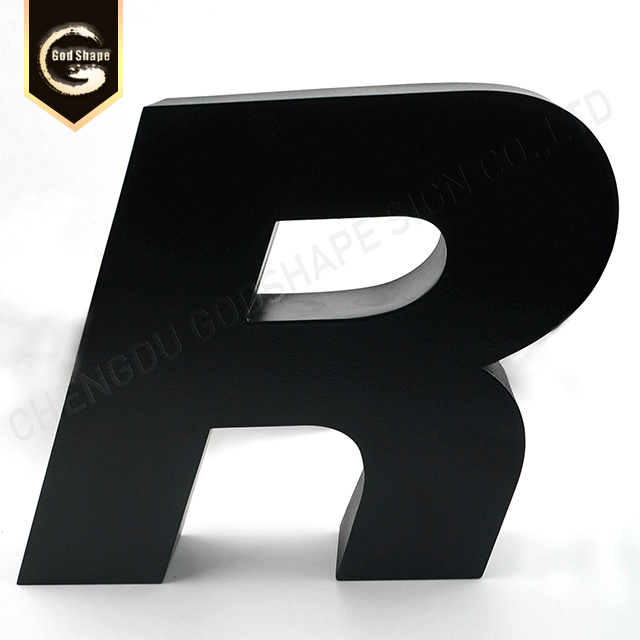 Metal Big Letters Sign Customized Large 3D Letter Sign Stand 3D Advertising Equipment Outdoor