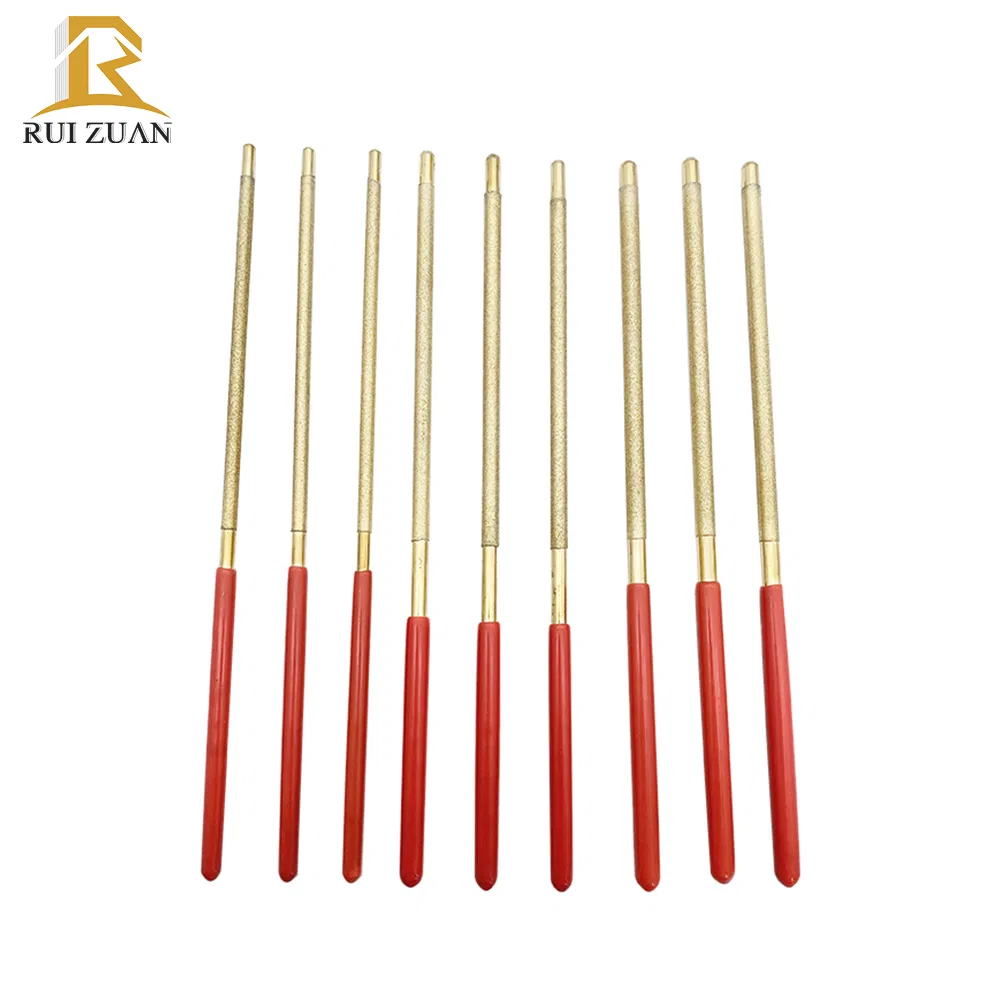 Manual Chainsaw Grinding Tool Electroplated Diamond Coated Grinding Rod for Chainsaw Polishing Sharpening Accessories