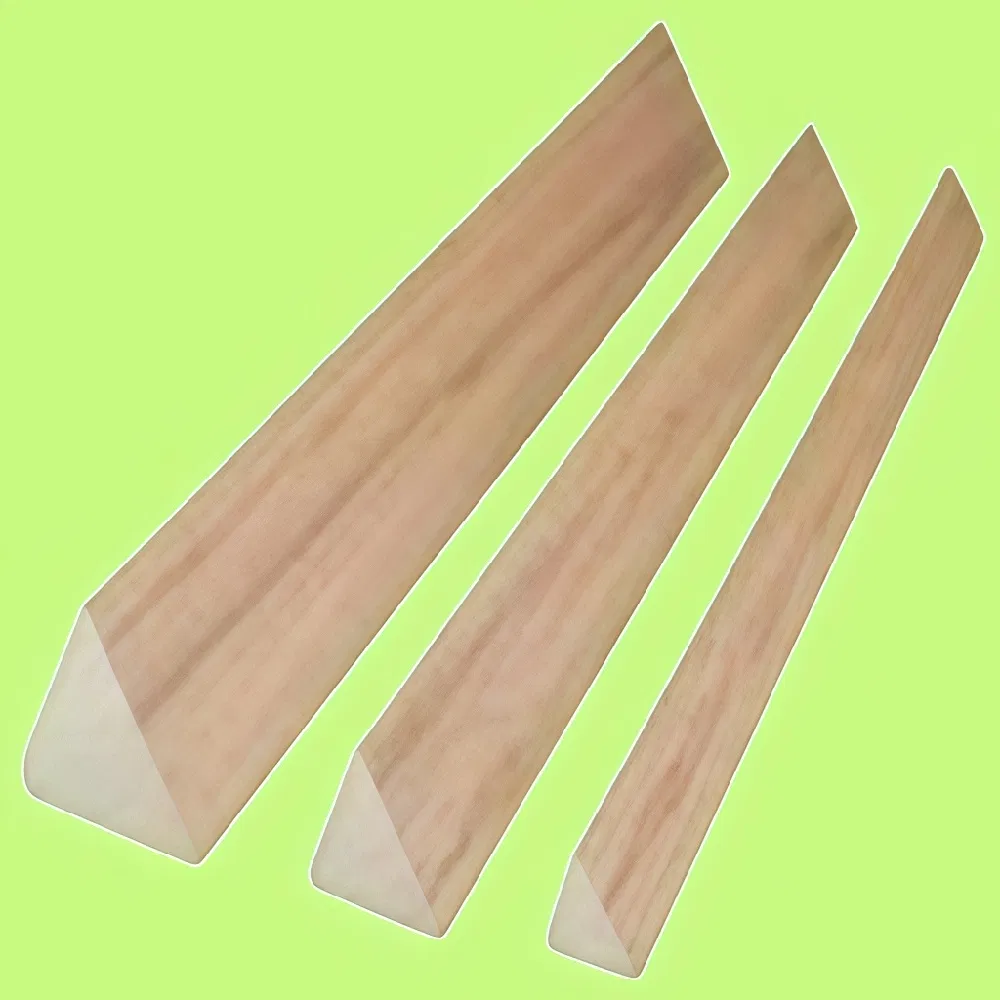 Bulk Solid Wood Chamfer Strips for Construction
