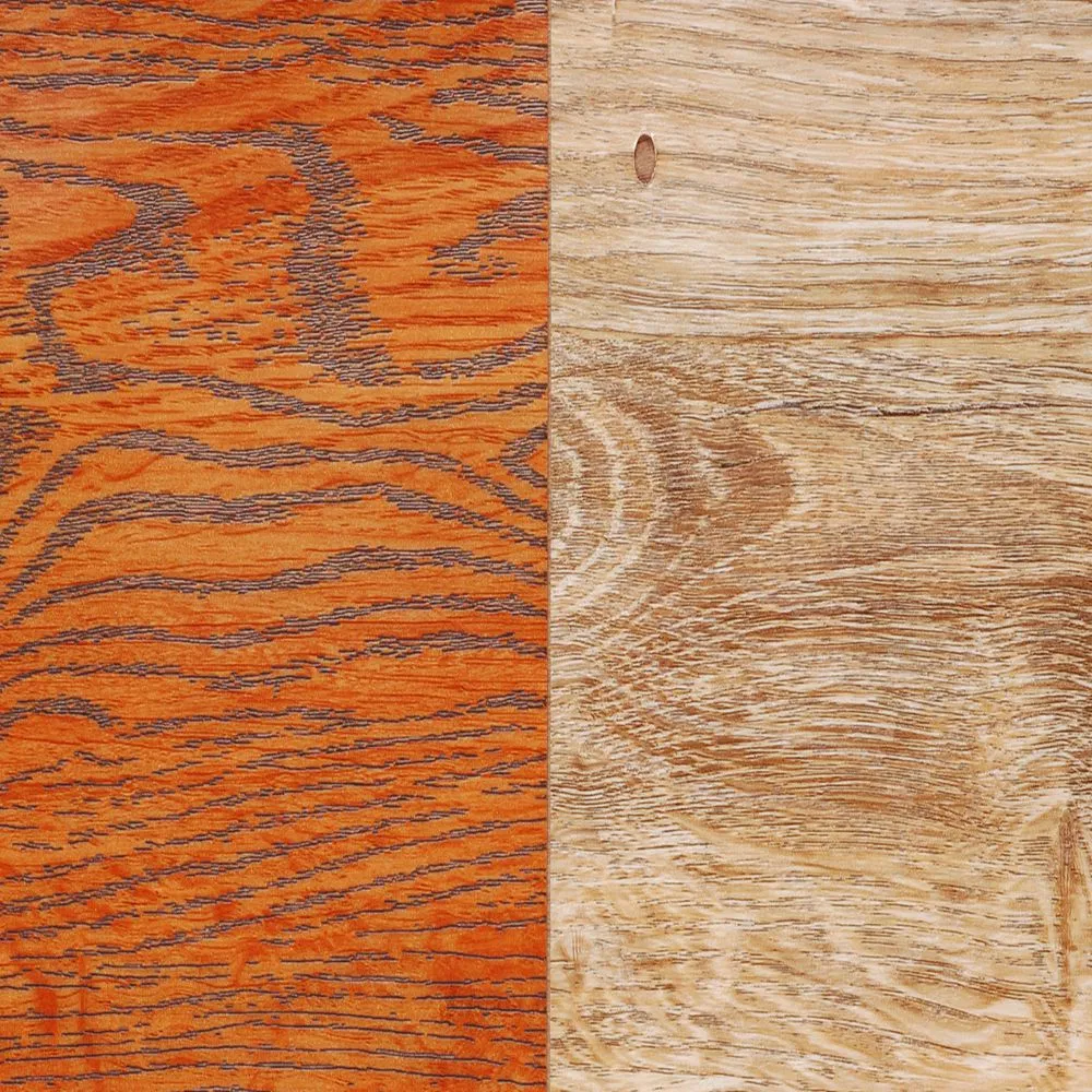 PVC Wood Grain Film with Deep Embossing Finished