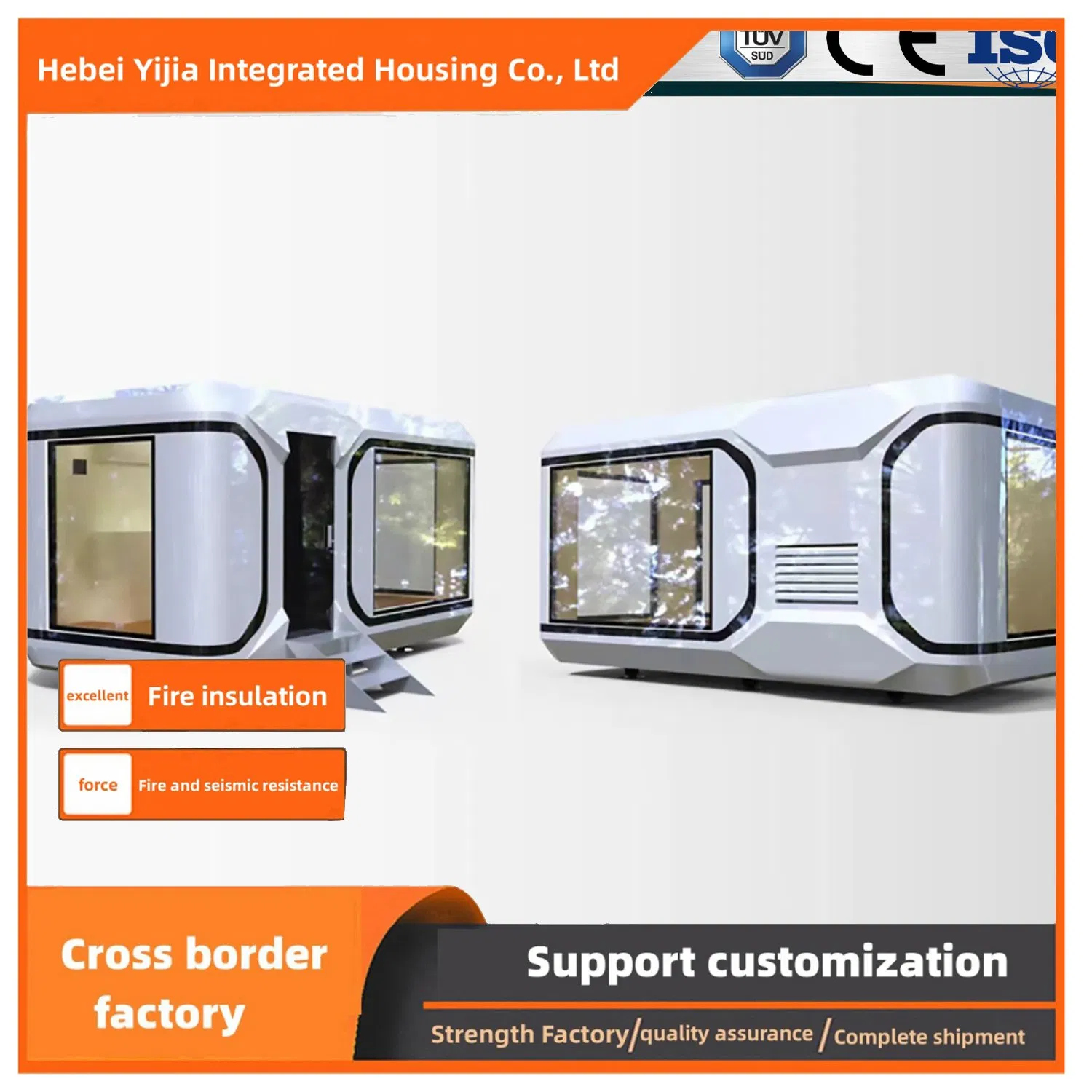 Fantasy Camping Room Sunshine Room Prefabricated Container Resort High End Hotel