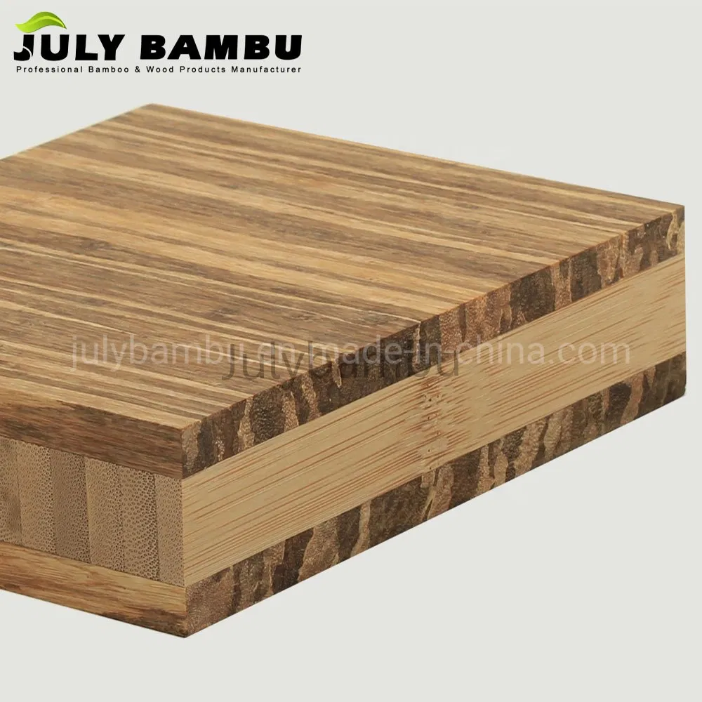 Artisan-Style Tiger 3ply Bamboo Plywood Board for Countertops
