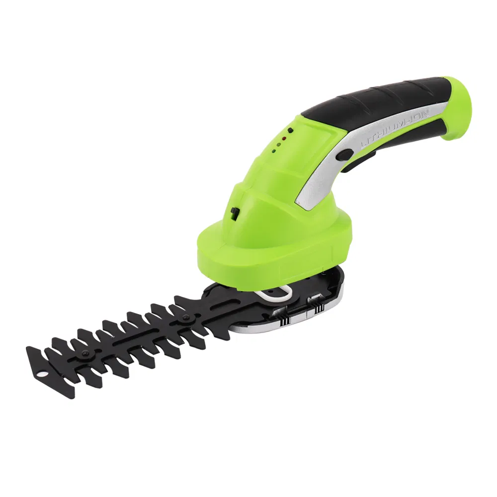 3.7V/7.2V Cordless Handheld Grass Trimmer Cutter and Mini Hedge Trimmer Mini Hedge Trimmer Kit