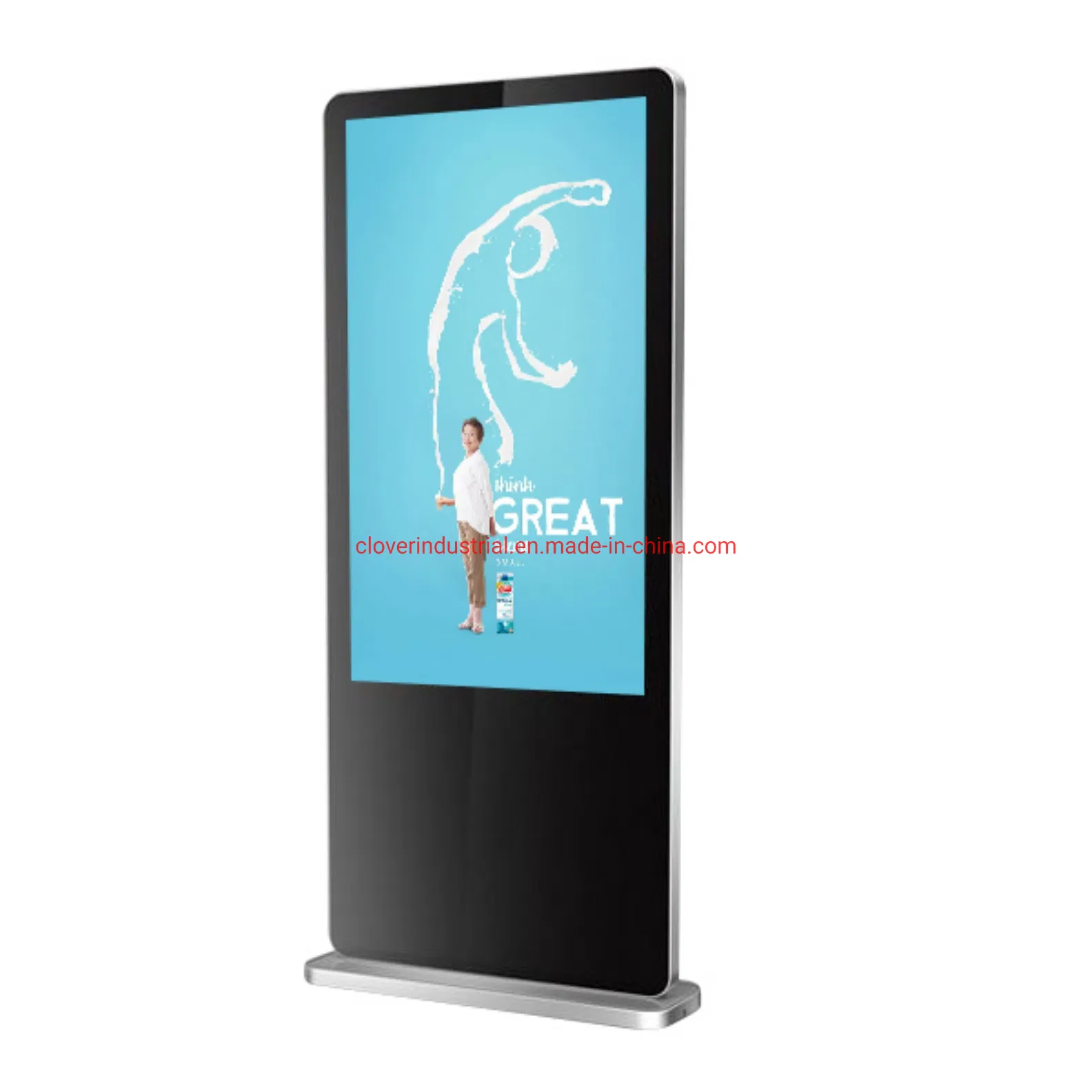 Floor Standing 43 Inch Android Video LCD Advertising Player Kiosk Totem Digital Touch Screen Signage Display