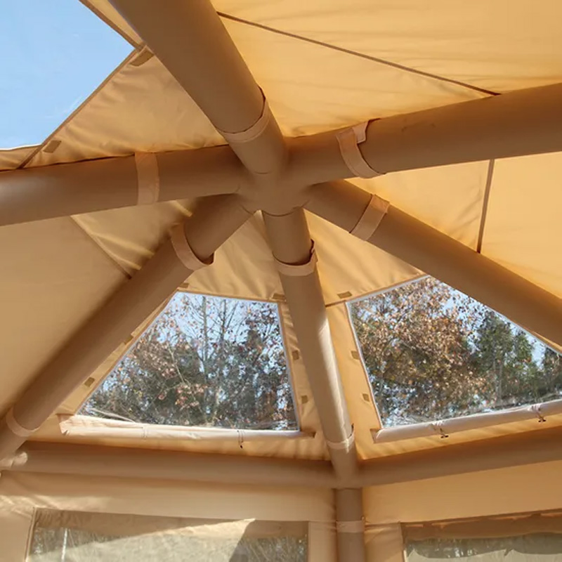 6m² Dome Tent Inflatable Air Column Tent for Outdoor Camping