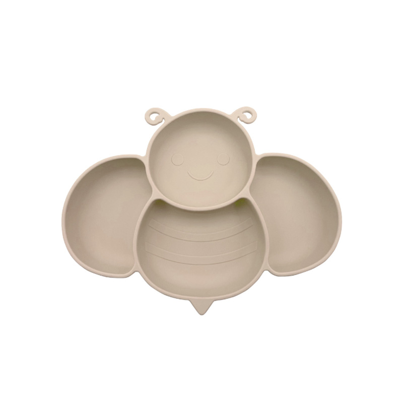 Baby Plates Sets Silicone Feeding Food-Grade FDA Silicone Plate for Babies