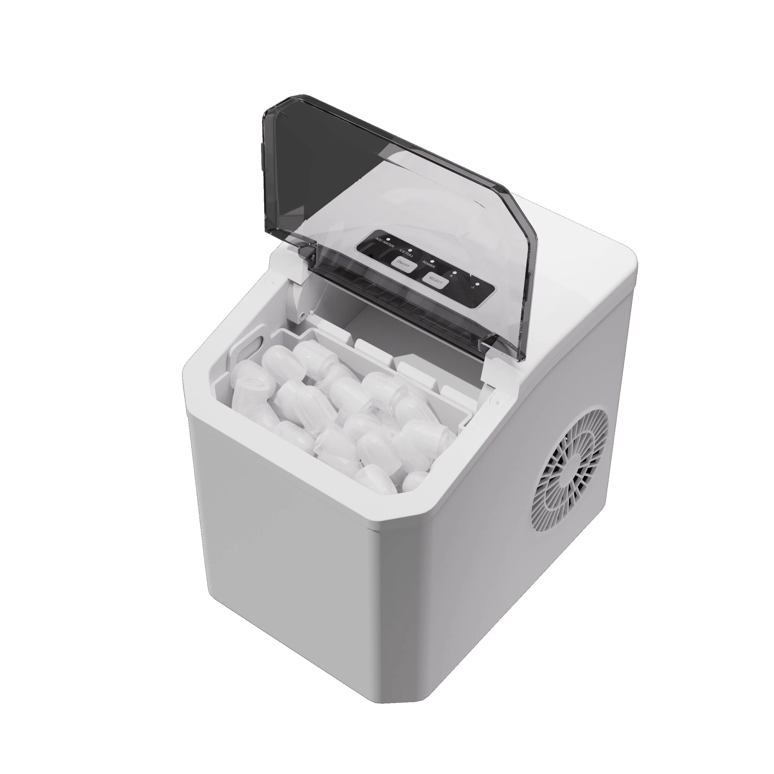 Portable Mini Electric Bullet Ice Maker Machine Home Automatic Bullet Type Instant Ice