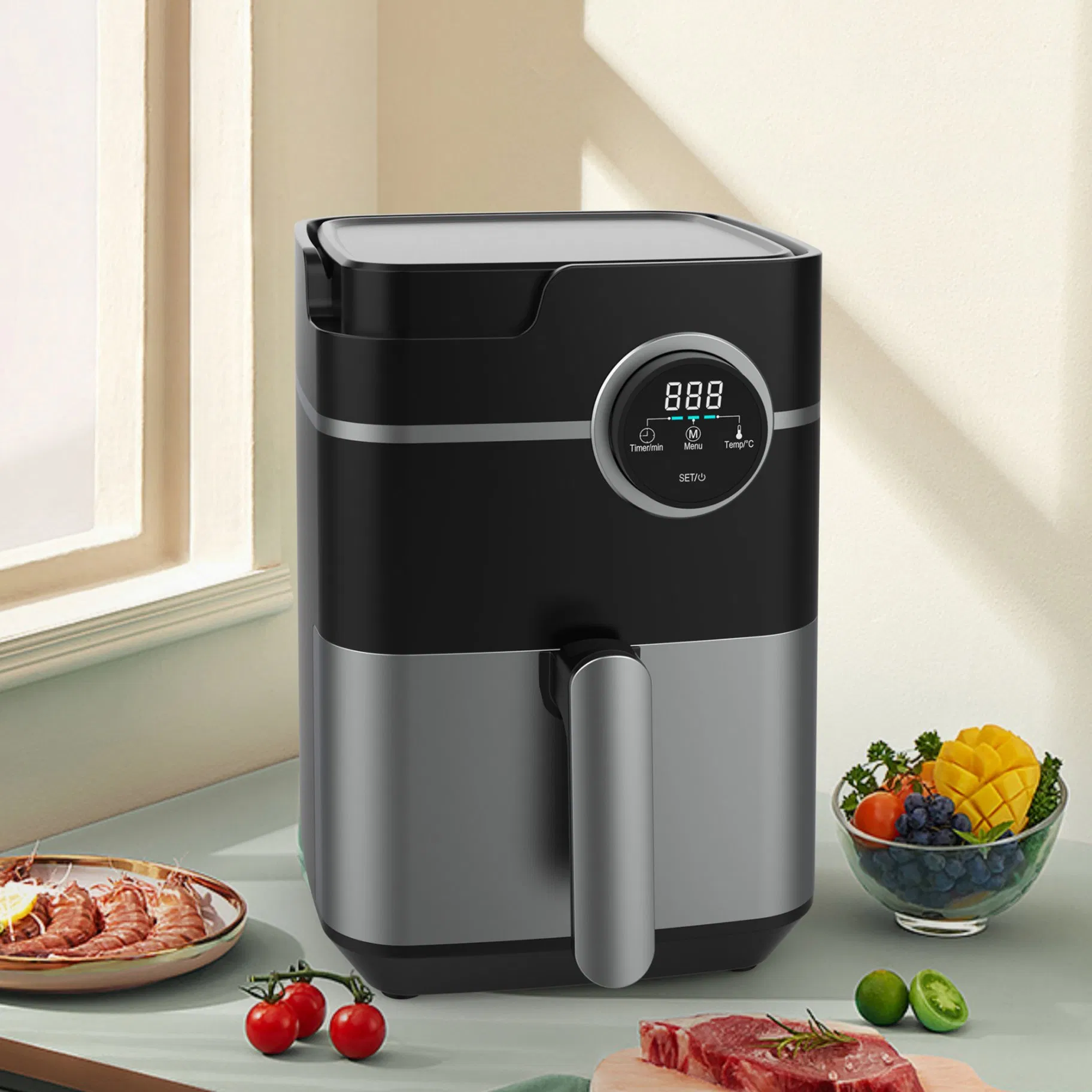 Small Capacity Air Fryer W/ Touch Operation