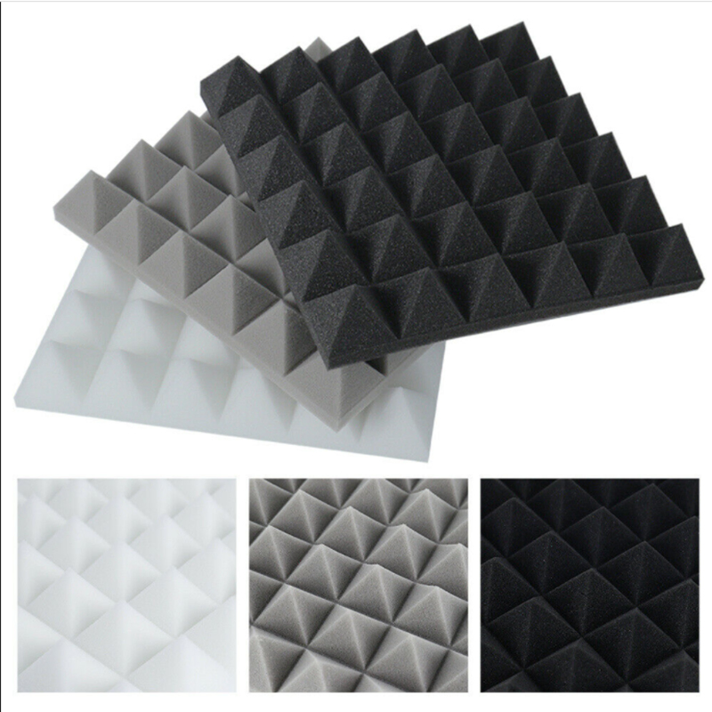 Sound Insulation Panels Soundproof Egg Pyramid Shape Acoustic Foam