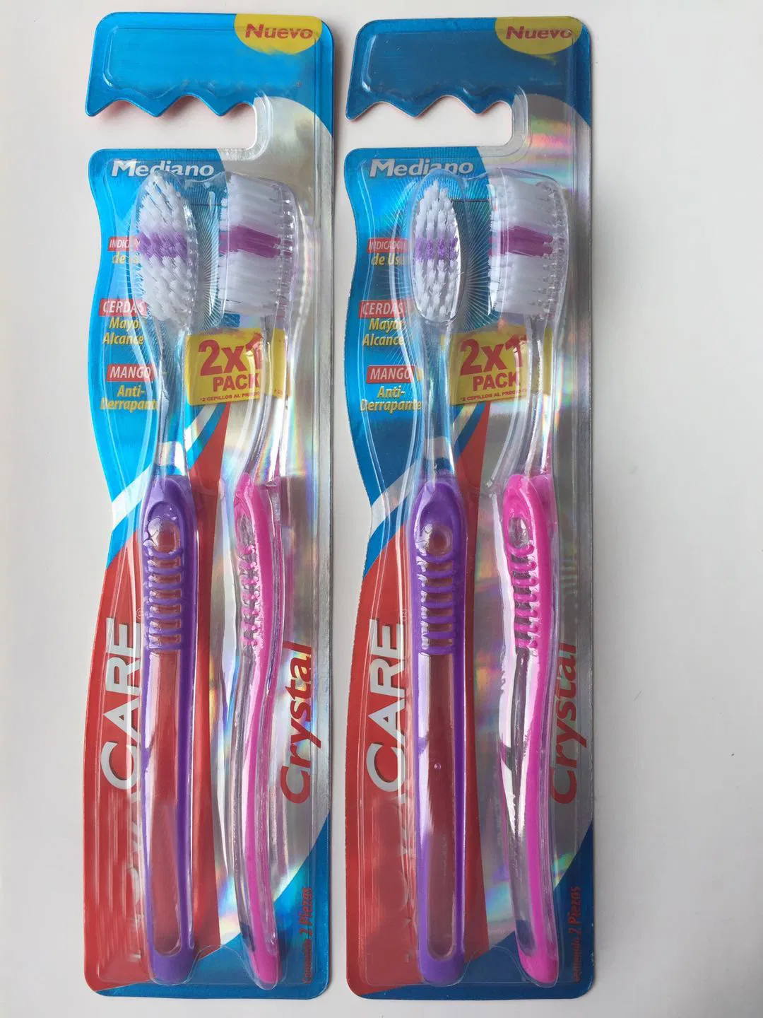 Premium PETG Toothbrush with Soft Rubber Bristles for Adults
